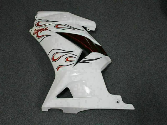 Carena Moto Kawasaki EX250 2008-2012 - Bianco Rosso