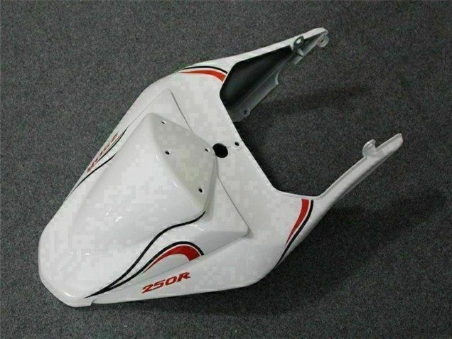 Carena Moto Kawasaki EX250 2008-2012 - Bianco Rosso