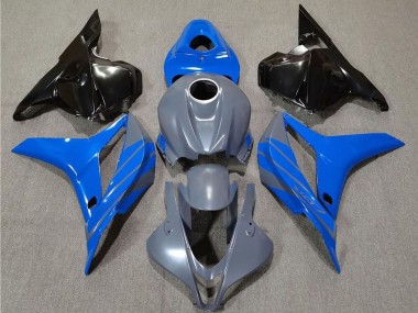 Carene Moto Honda CBR600RR 2009-2012 - Grigio Blu Nero Lucido Sconto