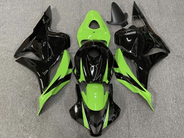 Carene Moto Honda CBR600RR 2009-2012 - Verde Nero Lucido OEM Stile Sconto