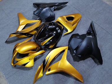 Carene Moto Honda CBR600RR 2009-2012 - Oro Nero Lucido Nero Opaco OEM Stile Sconto
