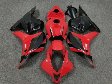 Carene Moto Honda CBR600RR 2009-2012 - Rosso Nero Lucido OEM Stile Sconto