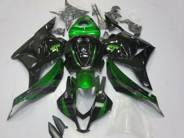 Carene Moto Honda CBR600RR 2009-2012 - Verde Nero Lucido