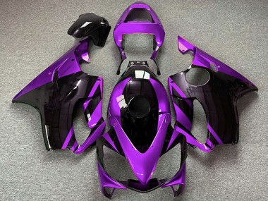 Carene Moto Honda CBR600 F4i 2001-2003 - Viola Nero Lucido Sconto