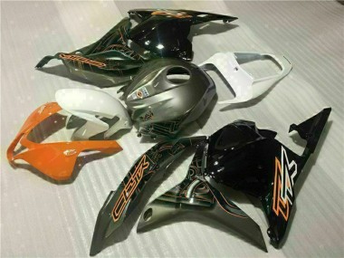 Carena Moto Honda CBR600RR 2009-2012 - Bianco Arancia Nero Lucido Sconto