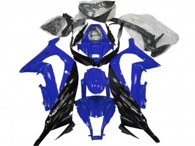 Carena Moto Kawasaki ZX10R 2011-2015 - Blu Nero Lucido Sconto