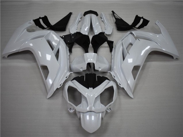 Carene Moto Kawasaki Ninja 650R 2009-2011 - Bianco Perla