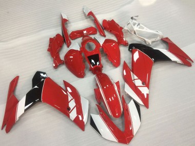 Carena Moto Yamaha R3 2015-2018 - Rosso Bianco Nero Lucido Sconto