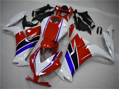 Kit Carena Moto ABS Honda CBR1000RR 2012-2016 - Bianco Rosso Blu Sconto