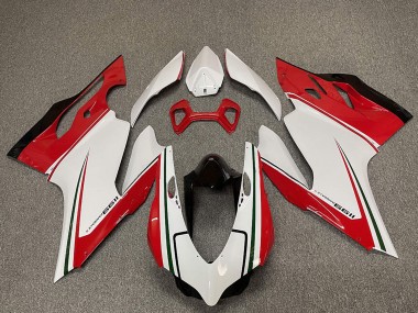 Carene Moto Ducati 1199 2011-2014 - Bianco Rosso Nero Verde Sconto