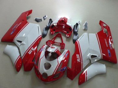 Carene Moto Ducati 749 999 2003-2004 - Bianco Rosso Air Generali Tim Sconto