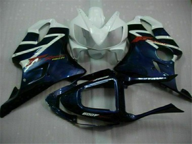 Carena Moto Honda CBR600 F4i 2001-2003 - Bianco Blu Nero Banda Sconto