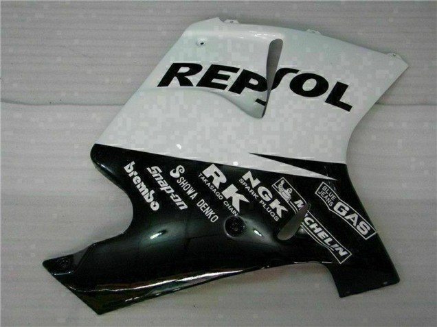 Carena Moto Honda CBR1100XX Blackbird 1996-2007 - Bianco Nero Lucido Repsol