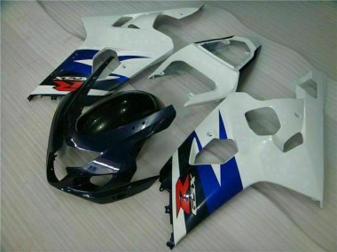 Carena Moto Suzuki GSXR 600/750 2004-2005 - Bianco Blu Nero Lucido Rosso Sconto