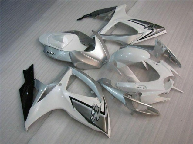 Carena Moto Suzuki GSXR 600/750 2006-2007 - Bianco Argento