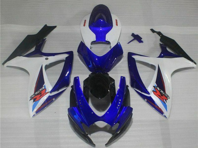 Carena Moto Suzuki GSXR 600/750 2006-2007 - Bianco Blu Nero Rosso