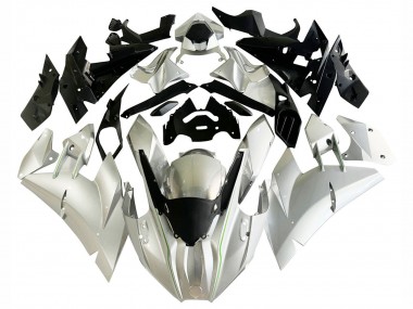 Carena Moto Kawasaki Ninja H2 2015-2022 - Argento Sconto