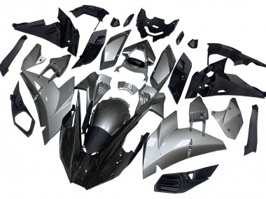 Carena Moto Kawasaki Ninja H2 2015-2022 - Argento Nero Fibra di Carbonio Sconto