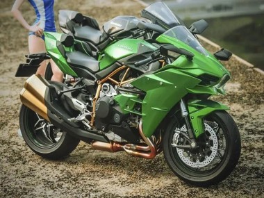 Carena Moto Kawasaki Ninja H2 2015-2022 - Verde Sconto