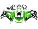 Carene Moto Kawasaki Z1000SX 2010-2016 - Nero Lucido Nero Opaco Verde