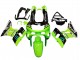 Carena Moto Kawasaki ZZR400 1993-2007 - Verde Nero Lucido Blu Mostro Elf Touch4 Bridgestone