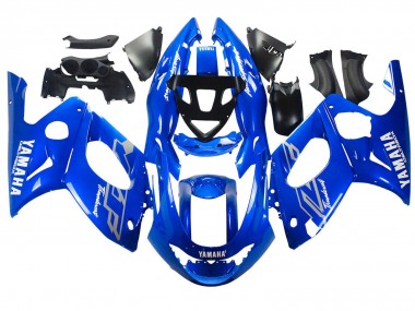 Carena Moto Yamaha YZF600R Thundercat 1996-2007 - Blu Bianco Argento Sconto