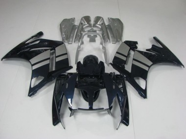 Carena Moto Yamaha FJR1300 2001-2006 - Nero Lucido Argento Sconto