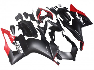 Carena Moto Ducati Panigale V2 2020-2024 - Rosso Nero Opaco Corse Sconto