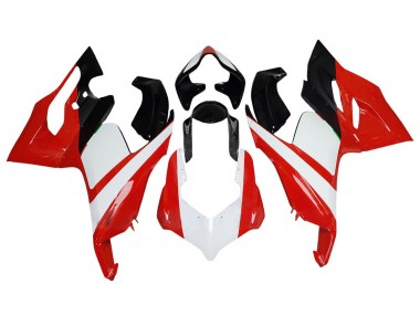 Carena Moto Ducati Panigale V2 2020-2024 - Bianco Rosso Nero Lucido Sconto