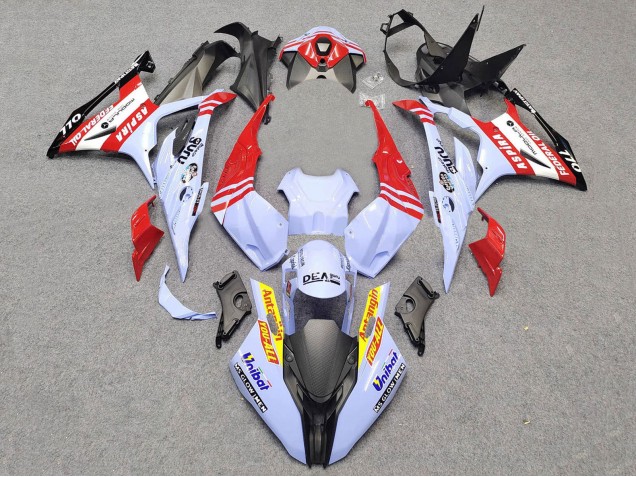 Carena Moto BMW S1000RR 2023-2024 - Bianco Rosso Nero Oro