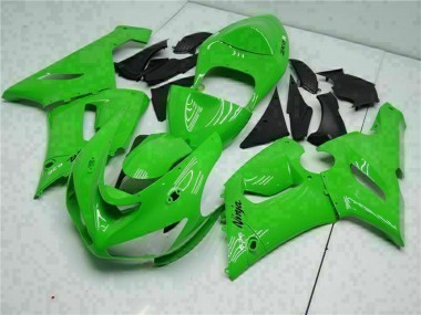 Carena Moto Kawasaki ZX6R 2005-2006 - Verde Sconto