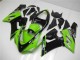 Carena Moto Kawasaki ZX6R 2005-2006 - Verde Nero Lucido Elf