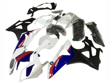Carena Moto BMW S1000RR 2009-2014 - Bianco Rosso Blu Nero Sconto