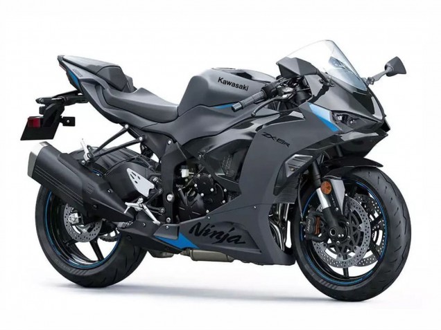 Carena Moto Kawasaki ZX6R 2023-2025 - Grigio Ninja