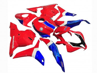 Carena Moto Honda CBR600RR 2009-2012 - Bianco Rosso Blu HRC Sconto