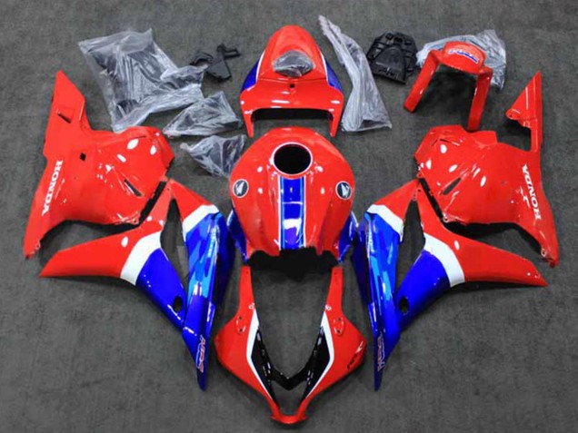 Carena Moto Honda CBR600RR 2009-2012 - Bianco Rosso Blu HRC