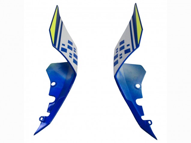 Carena Moto Yamaha YZF 1000 R1 2020-2025 - Bianco Blu Neon Giallo Nero Lucido