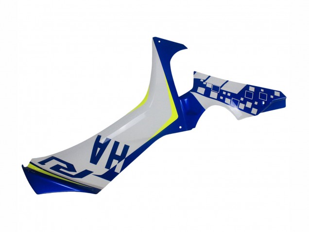 Carena Moto Yamaha YZF 1000 R1 2020-2025 - Bianco Blu Neon Giallo Nero Lucido