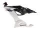 Carena Moto Kawasaki ZX6R 2019-2022 - Bianco Nero Fibra di Carbonio
