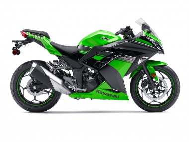 Carena Moto Kawasaki EX300 2013-2017 - Verde Nero Sconto