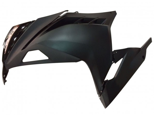 Carena Moto Kawasaki EX300 2013-2017 - Nero Lucido Nero Opaco