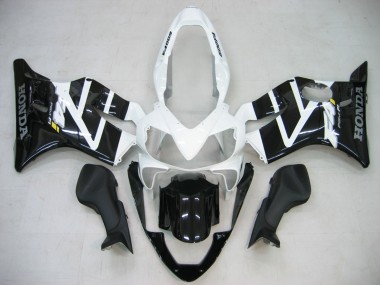 Carena Moto Honda CBR600 F4i 2004-2007 - Bianco Nero Lucido Sconto