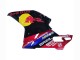 Carena Moto Ducati 848/1098/1198 2007-2014 - Nero Lucido Giallo Blu Red Bull