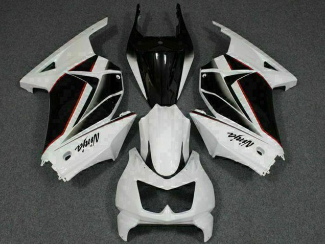 Carena Moto Kawasaki EX250 2008-2012 - Bianco Nero Ninja