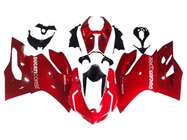 Carena Moto Ducati 1199 2011-2014 - Rosso Sconto