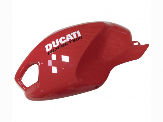 Carena Moto Ducati Monster 696 796 1100 1100S 2008-2012 - Rosso Bianco