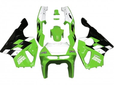 Carena Moto Kawasaki ZX7R 1996-2003 - Bianco Verde Nero Lucido Sconto