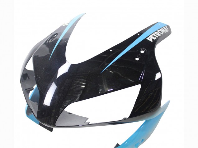 Carena Moto Honda CBR600RR 2003-2004 - Azzurro Chiaro Rosso Nero Lucido Dunlop