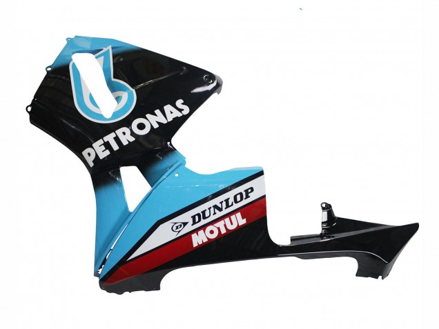 Carena Moto Honda CBR600RR 2003-2004 - Azzurro Chiaro Rosso Nero Lucido Dunlop