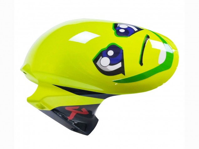 Carena Moto Honda CBR600RR 2003-2004 - Blu Neon Giallo Nero Lucido Squalo
